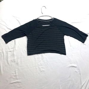 Dark grey Under Armour 3/4 sleeve tee. Women’s size small.